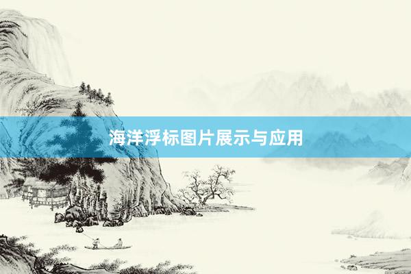 海洋浮标图片展示与应用